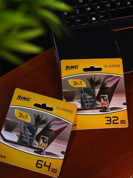 CARTE MEMOIRE MICRO SD RING PRO 4K V30 64GB