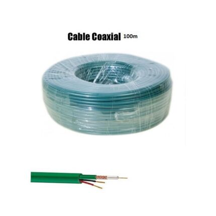 CABLE COAXIALE KX7+2ALIM RG59+POWER 300M