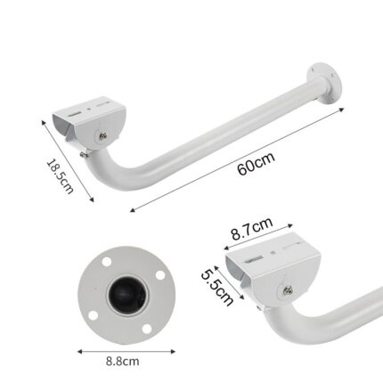 SUPPORT ALUMINIUM CCTV 30CM SPCV04
