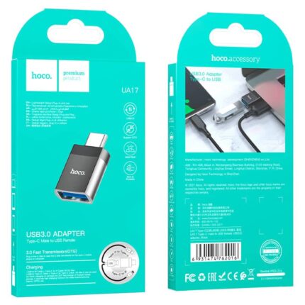 OTG HOCO / UA17 Type-C male to USB female USB3.0 adapter