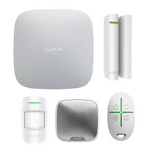 ALARME- KIT AJAX / 1 CENTRALE / 1 DETECTEUR / 1 TLCOMND /1 SERAN / 1 ILS