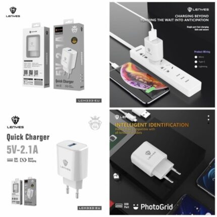 CHARGEUR LENYES LCH331 5V-2.4A V8