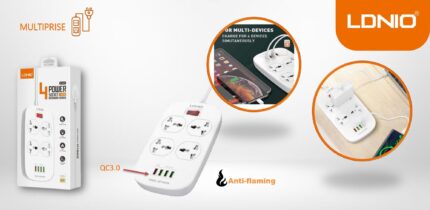 MULTIPRISE LDINO 4P 4USB 18W SC4407 è