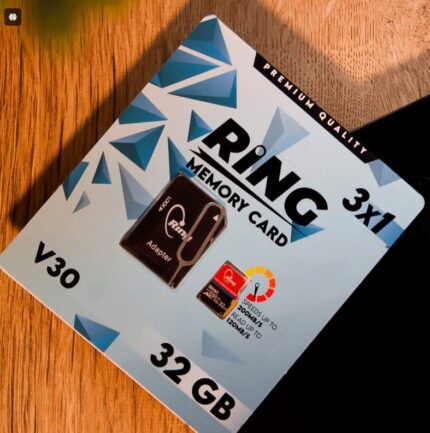 CARTE MEMOIRE MICRO SD RING PRO V30 32GB