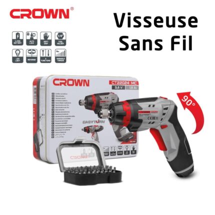 CROWN VISSEUSE 3.6 V CT22024
