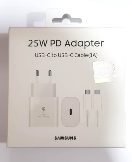 CHARGEUR SAMSUNG 25W PD 3A BOX OR